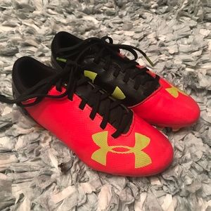 Boys Under Armor cleats
